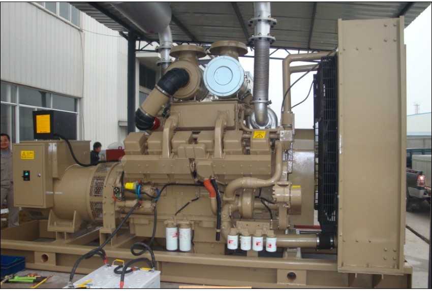清城应急800kw康明斯高压系列柴油发电机组
